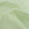 Seersucker à Rayures Vert - Maison Klem
