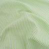 Seersucker à Rayures Vert - Maison Klem