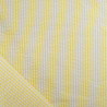 Seersucker à Rayures Jaune - Maison Klem