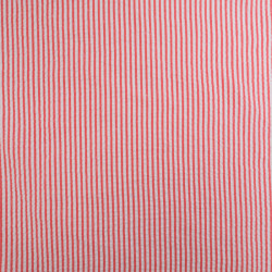 Seersucker à Rayures Rouge - Maison Klem