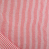 Seersucker à Rayures Rouge - Maison Klem