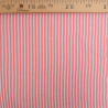 Seersucker à Rayures Rouge - Maison Klem