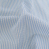 Seersucker à Rayures Bleu Ciel - Maison Klem