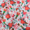 Tissu Noël Coton Casse Noisette - Maison Klem