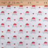 Tissu Noël Coton Chat de Noël - Maison Klem