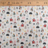 Tissu Noël Coton Petits Pingouins - Maison Klem