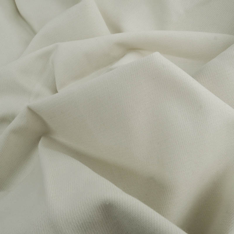 Sergé Coton Sanforisé Gris Lunaire - Maison Klem