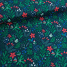 Tissu Noël Coton Motif Noël Enchanté - Maison Klem