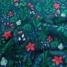 Tissu Noël Coton Motif Noël Enchanté - Maison Klem