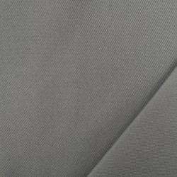 Sergé Coton Sanforisé Gris Souris - Maison Klem