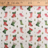 Tissu Noël Chaussettes De Noël - Maison Klem