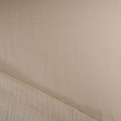 Double Gaze de Coton 150CM Sable - Maison Klem