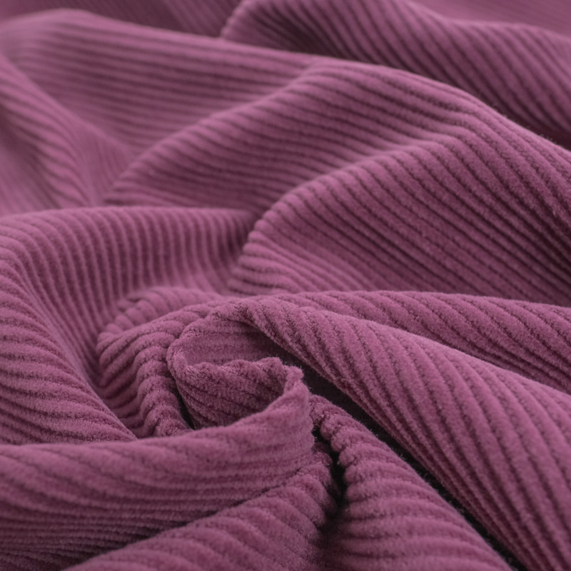 Velours Moyennes Côtes Violet - Maison Klem