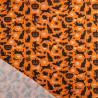 Tissu Coton Halloween Motif Sorcières et Citrouille - Maison Klem