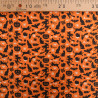 Tissu Coton Halloween Motif Sorcières et Citrouille - Maison Klem