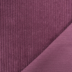 Velours Moyennes Côtes Violet - Maison Klem