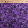 Tissu Coton Halloween Sorcellerie Violet - Maison Klem