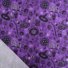 Tissu Coton Halloween Sorcellerie Violet - Maison Klem