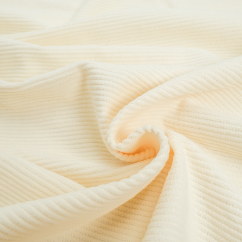 Velours Moyennes Côtes Latté - Maison Klem