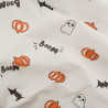 Tissu Coton Halloween Ecru Boom - Maison Klem
