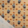 Tissu Coton Halloween Petit Vampire - Maison Klem