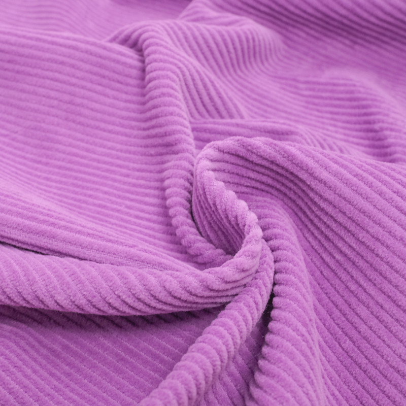 Velours Moyennes Côtes Mauve - Maison Klem