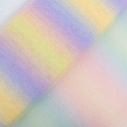 Tulle Arc-En-Ciel Multicolore Pastel - Maison Klem
