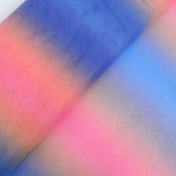Tulle Arc-En-Ciel Rose et Bleu - Maison Klem
