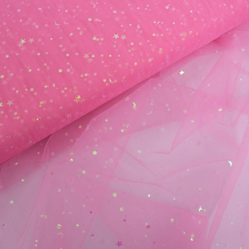 Tulle Bonbon Petites Etoiles Colorées - Maison Klem