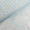 Tulle Etoiles Dorées Bleu - Maison Klem