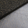 Tulle Etoiles Dorées Noir - Maison Klem