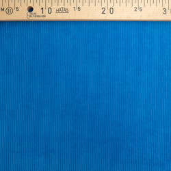 Velours Moyennes Côtes Bleu Grand Plongeon - Maison Klem