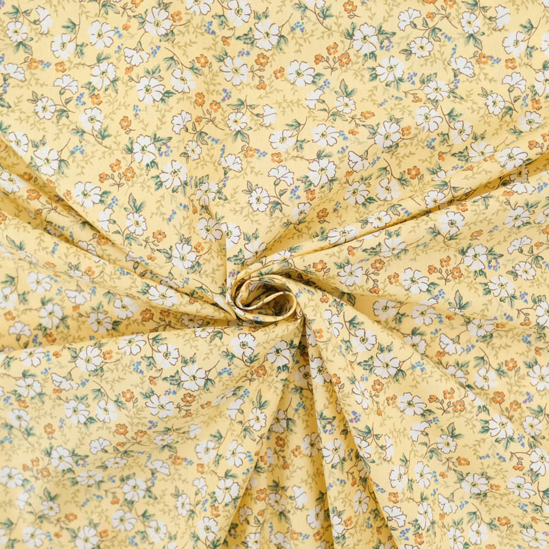 Popeline Bertille Jaune - Maison Klem