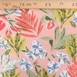 Popeline Bora Rose - Maison Klem