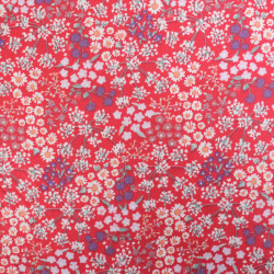 Popeline Pippa Rouge - Maison Klem