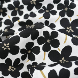 Popeline Lola Noire - Maison Klem