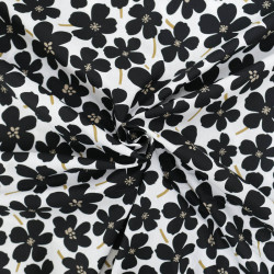 Popeline Lola Noire - Maison Klem