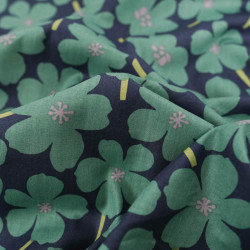 Popeline Lola Verte - Maison Klem