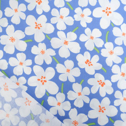 Popeline Lola Bleu Ciel - Maison Klem