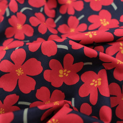 Popeline Lola Rouge - Maison Klem