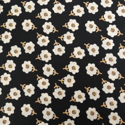 Popeline Betty Noire - Maison Klem