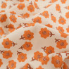 Popeline Betty Orange - Maison Klem