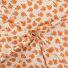 Popeline Betty Orange - Maison Klem