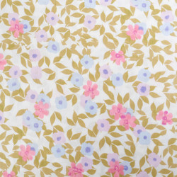 Popeline Sue Rose et Lavande  - Maison Klem