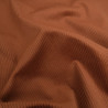 Tissu Velours Côtelé Stretch Caramel - Maison Klem