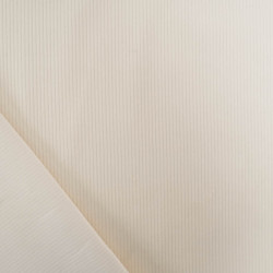Tissu Velours Côtelé Stretch Crème - Maison Klem