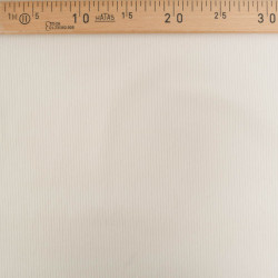 Tissu Velours Côtelé Stretch Crème - Maison Klem