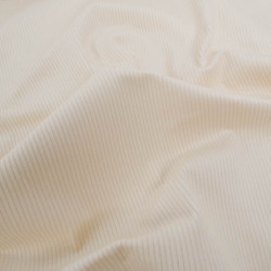 Tissu Velours Côtelé Stretch Crème - Maison Klem