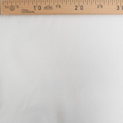 Tissu Velours Côtelé Stretch Ecru - Maison Klem