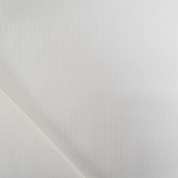 Tissu Velours Côtelé Stretch Ecru - Maison Klem